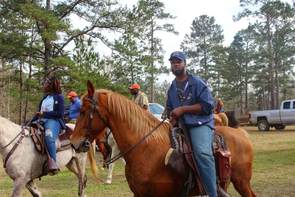 Mounted in the club jacket at the staging field