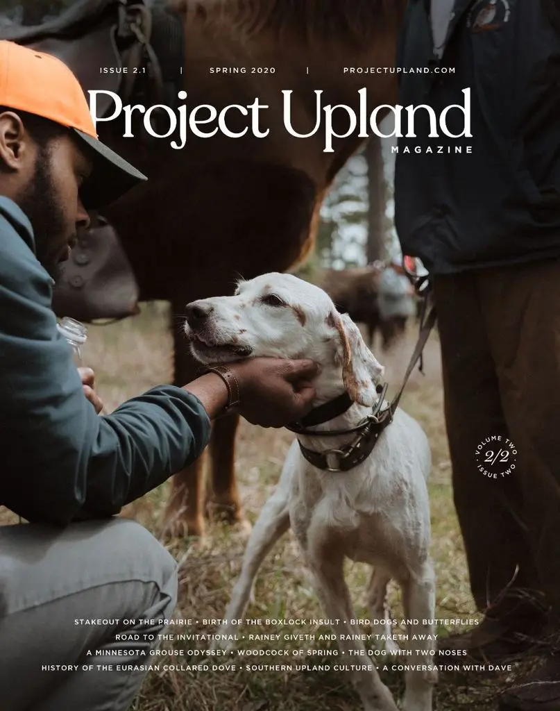 Project Upland Magazine Spring 2020 cover